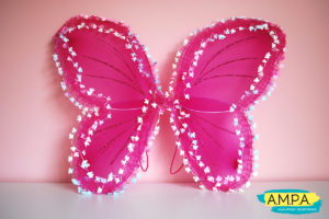 LOTE 03 | Alas de mariposa (Rosa intenso)